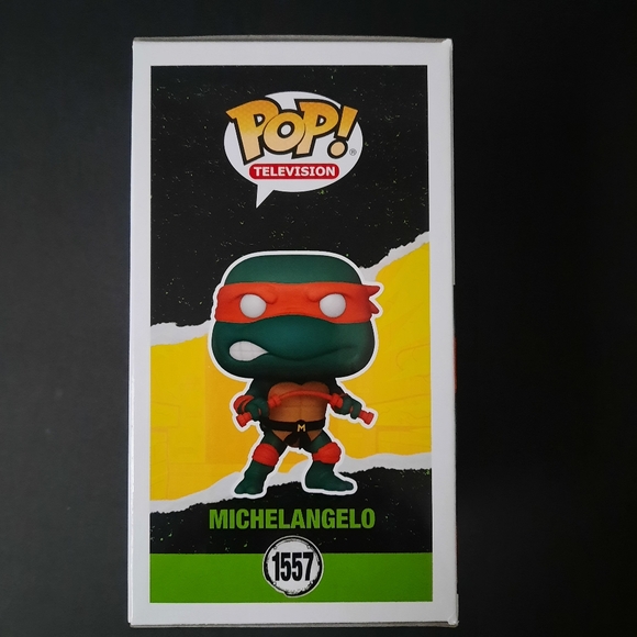 NIB Funko Pop! Vinyl: Teenage Mutant Ninja Turtles - Michelangelo #1557 - Picture 5 of 8